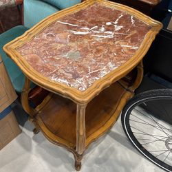 Antique Marble Top Table 