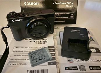 Canon PowerShot G7X Mark iii