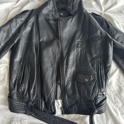 Vintage Genuine Leather Jacket 