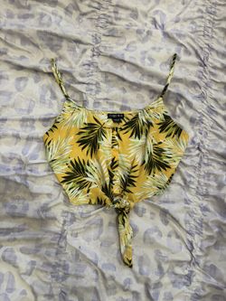 Tropical Cropped Top 