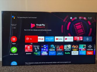 Sony 75” 4K HDR Smart TV – XBR-75X850F – Excellent Condition