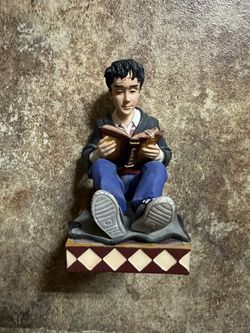 Vintage Harry Potter ENESCO Book Buddy Bookend Figure HARRY - RARE