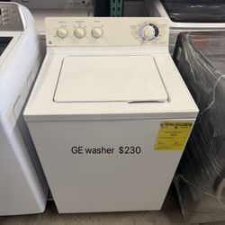 Ge Washer 