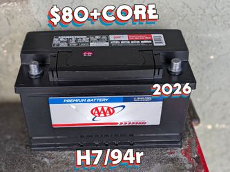 Car Battery Group Size 94r/h7
