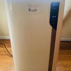 De’Longhi Portable AC & Heat – 12,500 BTU – Cool + Heat – BioSilver Filter – Hose & Vent