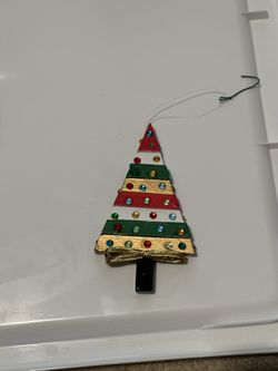 Jewel Christmas Tree Ornament 