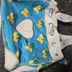 Juicy Vintage Blue And Yellow Cherry Bag/purse