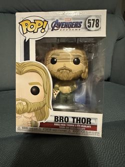 NEW Funko Pop MARVEL Movies: Avengers Endgame BRO THOR w/Pizza #578 BOBBLEHEAD