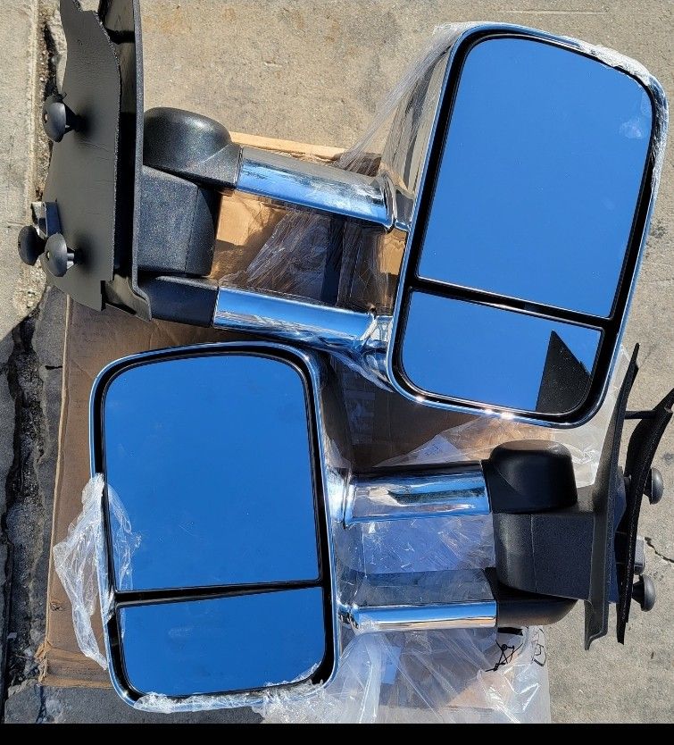 88-98 Chevy Gmc CK Models Obs Towing Mirrors Espejos Retrovisores Chevrolet 