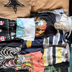 Boy Clothes, 10 To 12 Sizes 