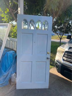 Exterior Wood Door 36x78
