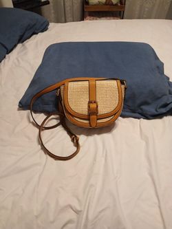 Summer Straw Purse 