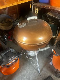 Weber charcoal grill