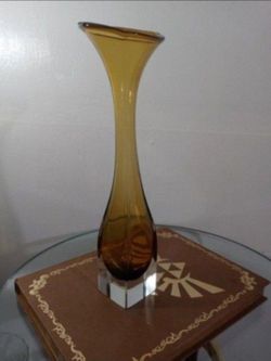 ASEDA GLASSBRUK ART GLASS VASE 13"