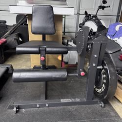 Leg Extension And Leg Curl Machine