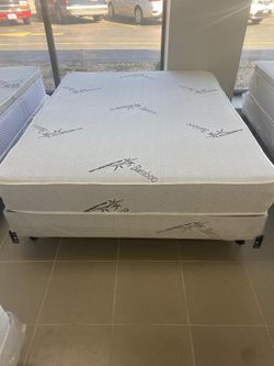 Orthopedic mattress and box spring