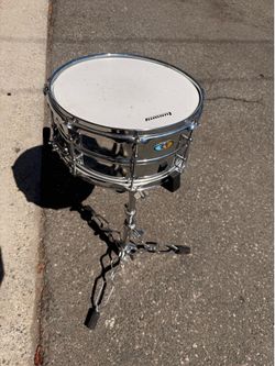 Ludwig snare + SPL stand