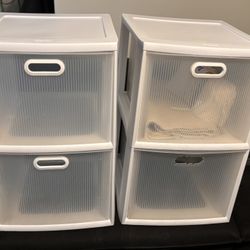 2 Drawer Storage Bin 