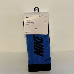 NIKE 3 PACK YOUTH EVERYDAY CUSHIONED CREW (3Y-5Y)
