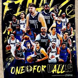 Dallas Mavericks 2024 Finals Towel From Game 4