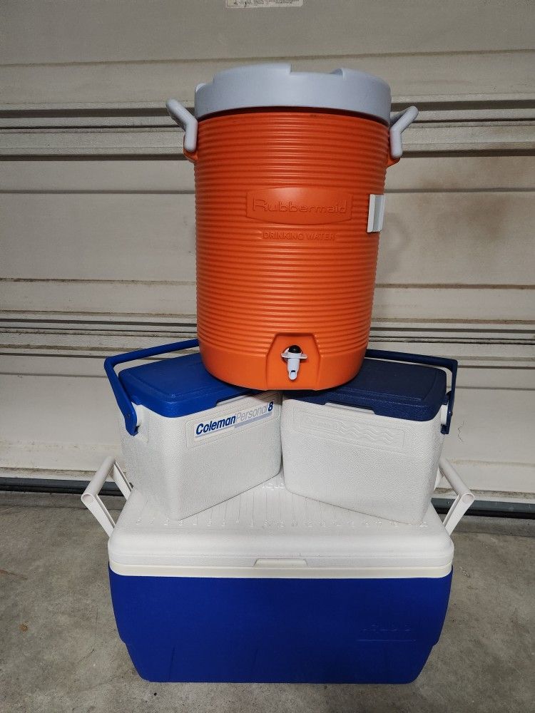 Coleman, Igloo Coolers