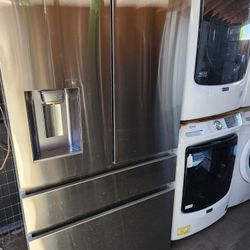 refrigerator Samsung 4door Stainless Steel Counter Depht 