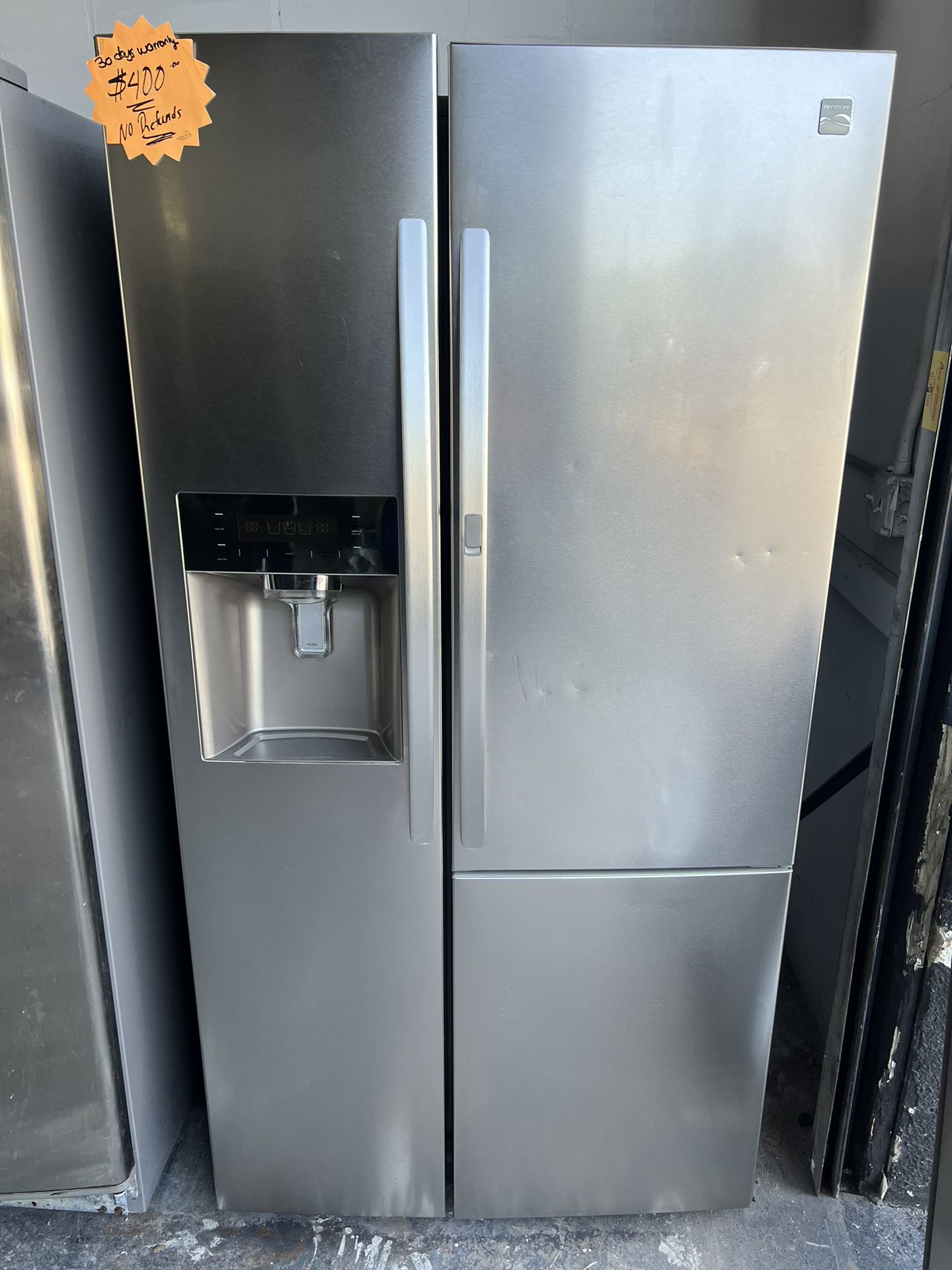 Kenmore Side By Side Refrigerator With Quick Access Door