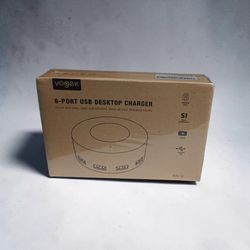6-Port USB Desktop Charger