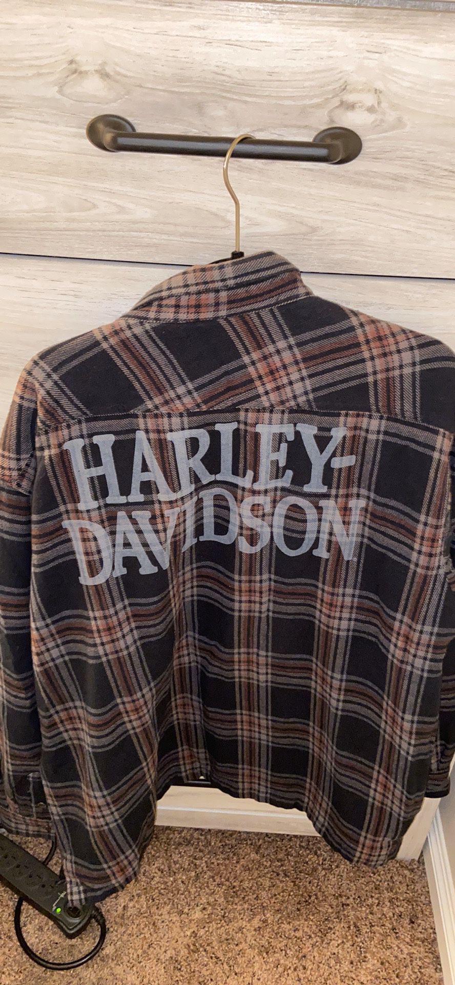 Harley Davidson jacket flannel