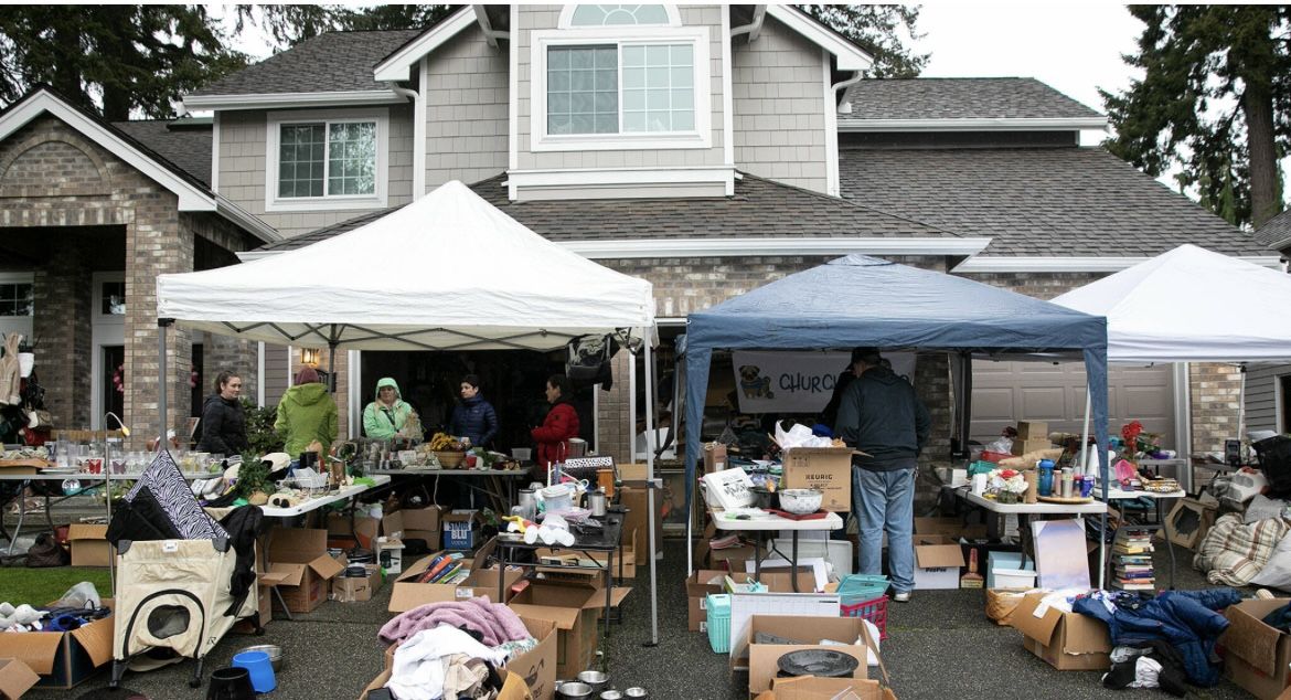 Garage Sale. SATURDAY 5/16