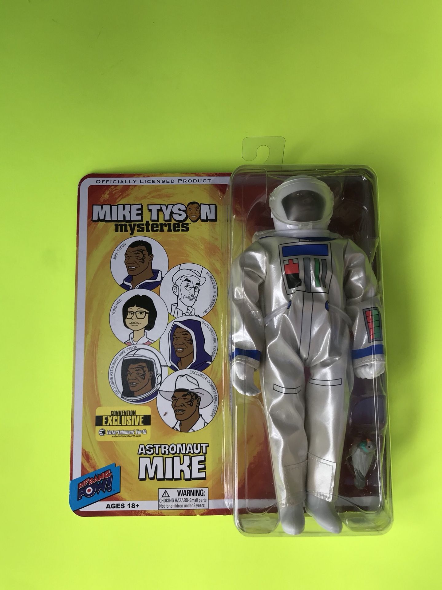 Mike Tyson mysteries action figure