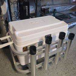 Jet Ski - Rod Holder and Cooler Mount
