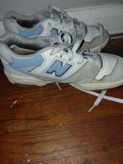 New Balance 550 White Blue Sneakers