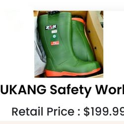 Steel Toe Safety Boots 