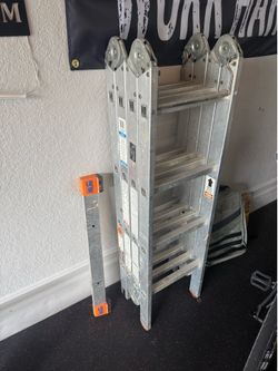 16 Foot Krause Heavy Duty Hinge Ladder