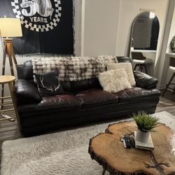 Leather Couch
