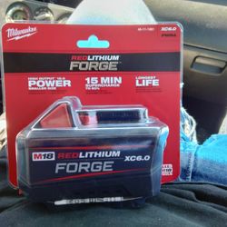 Milwaukee M18 Red Lithium Forge XC 6.0 Battery