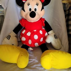 Large Minnie Mouse Plush Doll