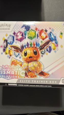 Pokemon scarlet &Violet Prismatic Evolutions ETB