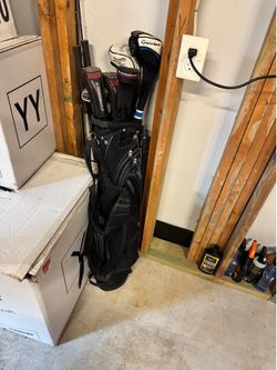 Golf Club Set with Stand Bag – $199 OBO