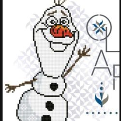 NEW Disney Olaf Dimond Dotz Diamond Facet Art Craft Kit