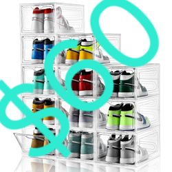 12 Pack Large Shoe Boxes