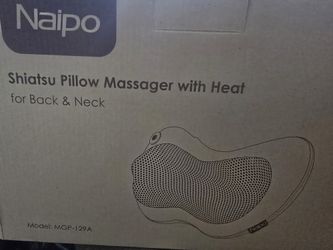 Shiatsu Pillow Massager With Heat