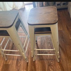 White Stools