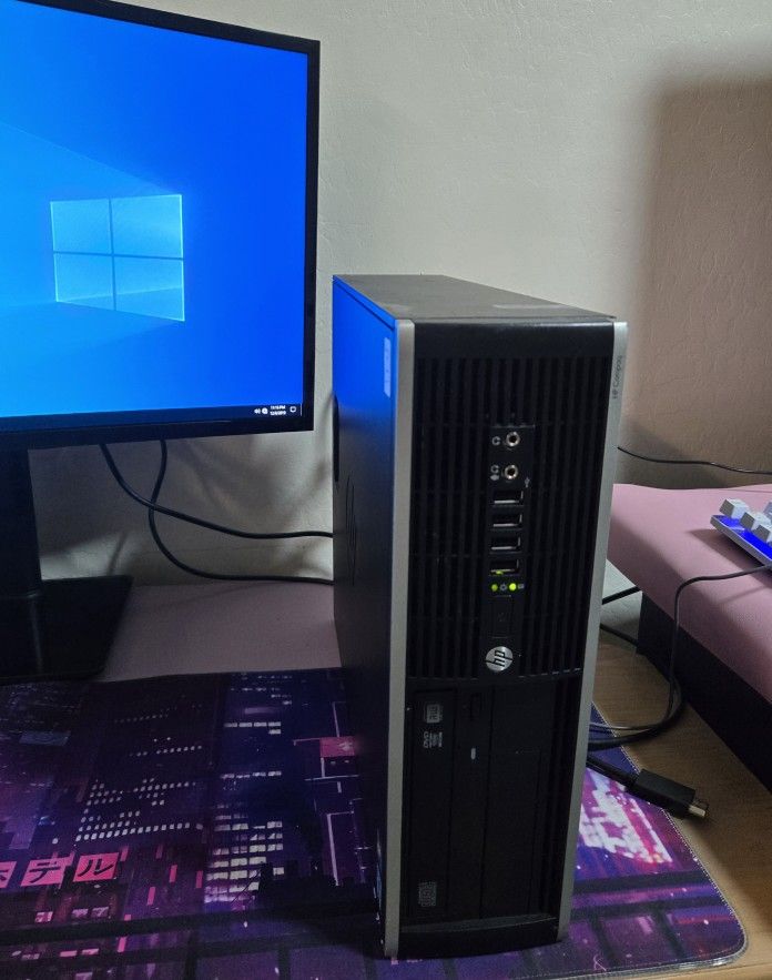 Office PC HP /Open to trade
Includes monitor, mouse and keyboard!