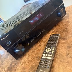 Pioneer VSX-520 5.1 Channel A/V Receiver Dolby True HD DTS-HD HDMI Pro Logic Remote Controller