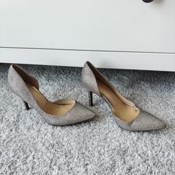 Shiny Kitten Heels- 6.5