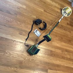 Garrett GTAX 550 metal detector with owners manual
