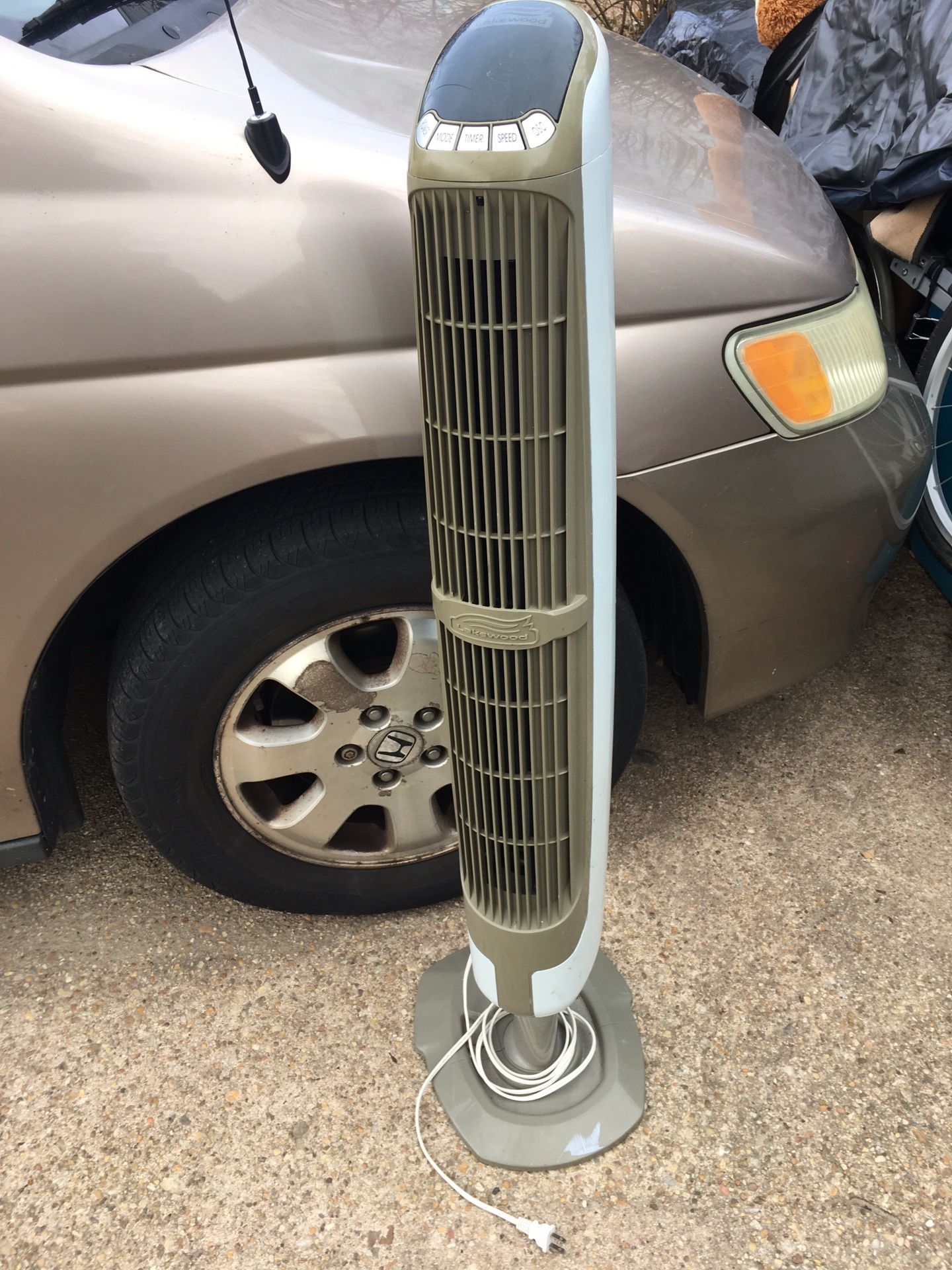 Electric Tower Fan Only $20 Firm