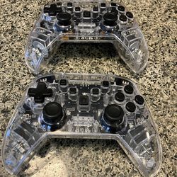 Nintendo, Transparent Switch Controllers. (2)